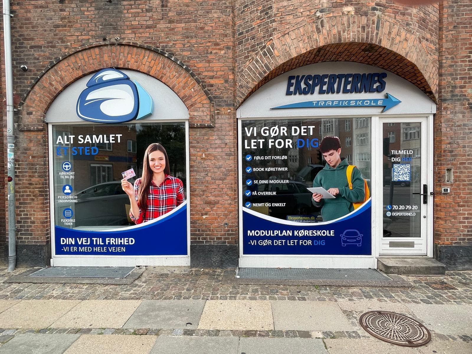 Vinduesfolie og facadeskilt — Eksperternes Trafikskole